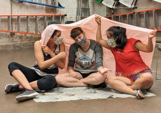 Rehearsing "The Conductors"