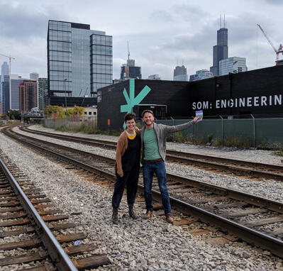 Promo shot for our initial GoFundMe for "The Conductors"