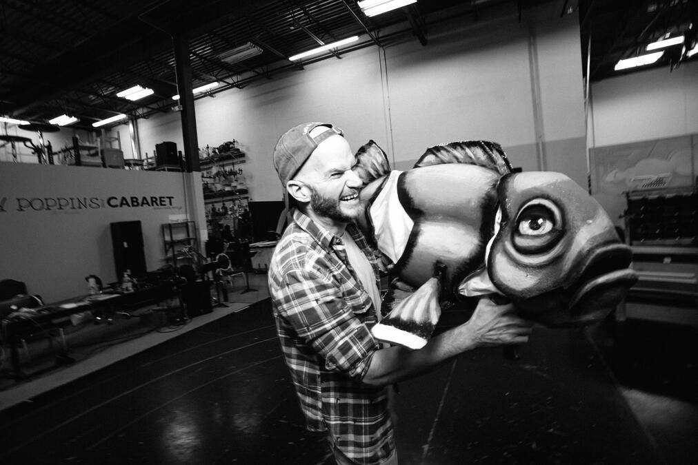 "Finding Nemo" Rehearsals (Photo: Joe Mazza)