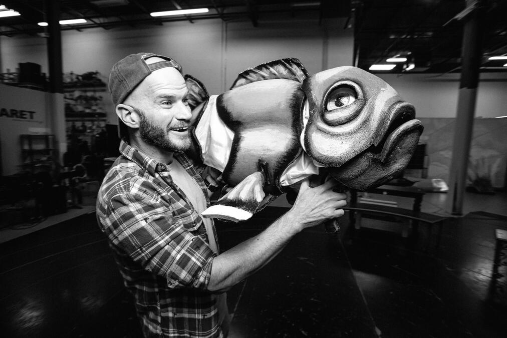 &quot;Finding Nemo&quot; Rehearsals (Photo: Joe Mazza)