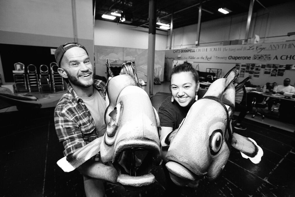 &quot;Finding Nemo&quot; Rehearsals (Photo: Joe Mazza)