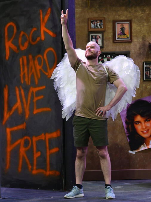 &quot;Rock of Ages&quot; Tech (Photo: Kelly Lewis)